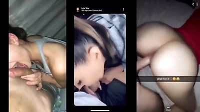 Students have no limits on snapchat - compilation