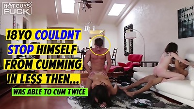 Dudes Fucks SEXY ASS girl and Cums TWICE! Once way to EARLY!