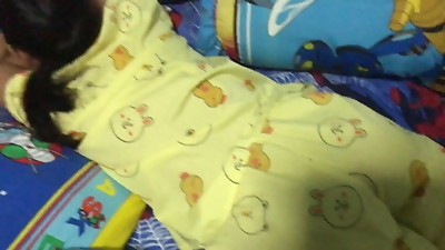 Bangkok locked down with bunny pajamas - น้อง nate หลีดมหาลัย เย็ดสดแตกใน