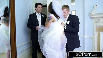 Busty Hungarian Bride-to-be Simony Diamond Fucks Her Husband'_s Best Man
