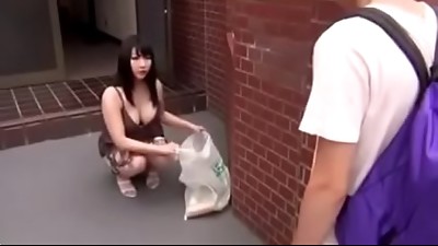 Hot Japanese Mommy loves Sons Dick