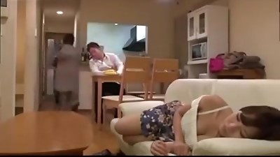 Japanese nymph show lingerie