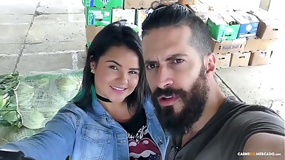 CARNE DEL MERCADO - Curvy Colombian honey pounded hardcore and facialized