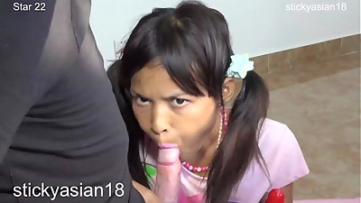 StickyAsian18 Petite Fuck My Mouth Compilation