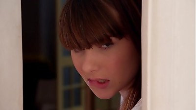 Horny Youthfull Schoolgirls Luna Opponent &_ Rebecca Volpetti Plowed By Doctor At Home