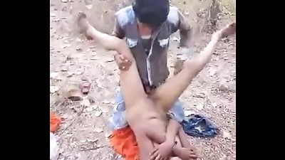 Gangbanged desi indian jungle
