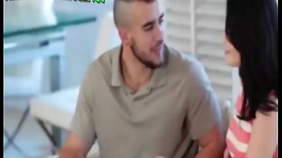 Cogiendo a la golosa morrita culona hija de mi jefe hermosa teenage con ganas de polla grande assfuck oral