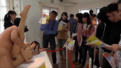 Fucking Japanese Teenagers At The Art Show