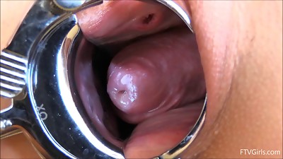Roxy is here to showcase us how deep and stunning her labia actually is