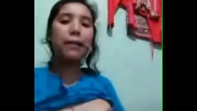 Cuckold Desi Wife Displaying Her boobs And Pussy to Lover