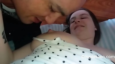 I lick her knockers and boink her side teaspoon I fill her nice arse with milk, cum