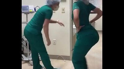 Pair of nurse booty