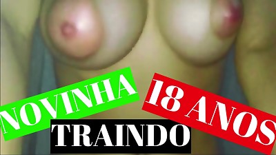 NOVINHA TRAINDO: O comedor pegou uma novinha de 18 anos