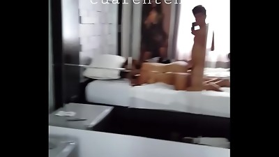 Sexo con compa&ntilde_era de trabajo madura de cuarenta en trujillo  Per&uacute_ durante cuarentena