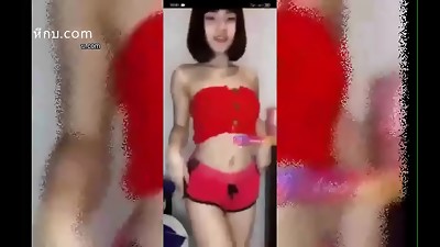 เต้นโชว์หีบีโก้ไลฟ์ สาวไทย แพรวบีโก้น่าเยดจิงๆ (9) ชุดแดงหีจะแดงไหมนะ