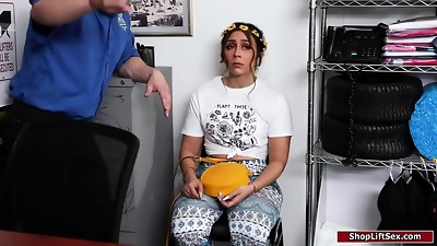 Woman activist strips n suck storeowner