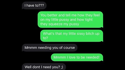 Sexting Emasculating My Sissy Bitch Indignity