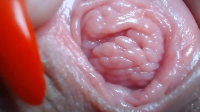 Wet Pussy close-up with blasting on LatinaCamTV