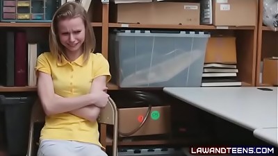 Scared Teenager Cries While Fucked!