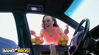 BANGBROS - Demi Sutra's Got Them Oranges, Sean Lawless Is Rockin' A Banana