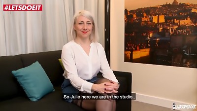 LETSDOEIT - French MILF Double ASS FUCK and double anal creampie