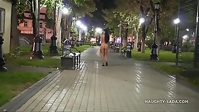 Night Flashing. Walk bare in public.