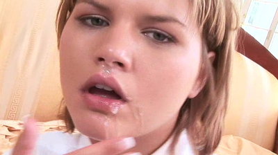 Leigh is a fresh college girl