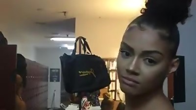 Awesome hot models are showing off elastic butts to the camera