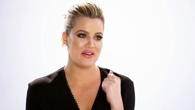 Chubby celebrity Khloe Kardashian involved in sports