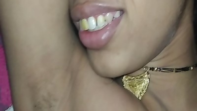 Horny young wife &ndash; underarms and pussy slurping