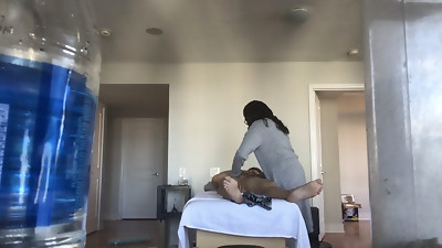 Legit Ebony RMT CAN'T Help Herself And Gives In To Asian Rod