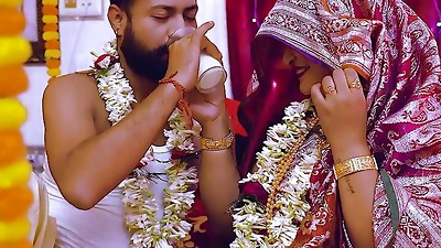 Enormous Mammories Desi Newly Married Virgin Wife First Night with Her Hubby and Internal cumshot Total Movie