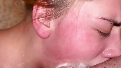 Ash-blonde Slut Rough Facefuck Extraordinary Sloppy Messy Inhale PT 2