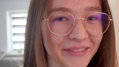 OUTDOOR SQUIRT!!! 18yo Thin Teen plows her huge pussy outside till dumping