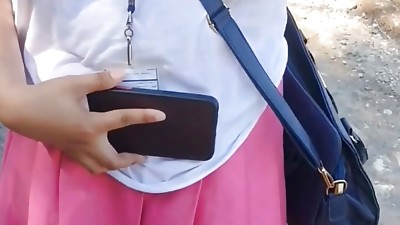 Pinay College girl Kinantot pero Hindi Binayaran- Risky Pinay Public Fuck