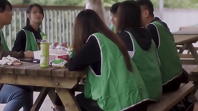 MDSR0002 - Taiwanese Teenage Woman Has An Amazing Orgasm While Riding A Cock - Public Orgy