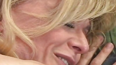 Grandma wants to sense cock of sonny in law inwards her