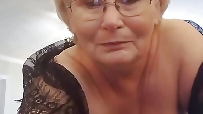 Granny FUcks BBC And Shows Off Her Ample Boobies