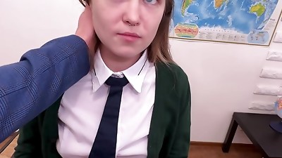 STEPDAUGHTER LEARNS TO TAKE MY Spunk