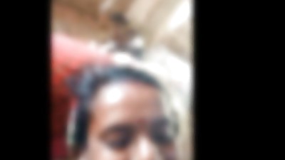 Aunty is fine looking on video call