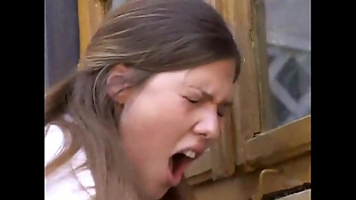 Old Teacher fuck Young Schoolgirl in Uniform