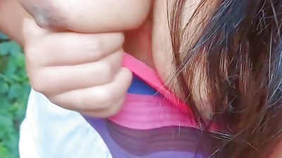 Srilankan Small Village Female Outdoor Fuck-fest sizzling Duo part 2