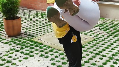 a stranger helps me and I fuck him at home