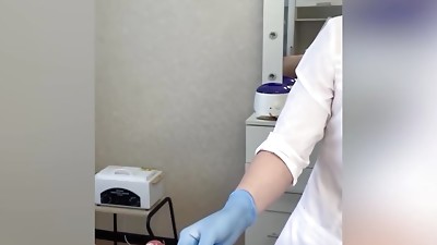 Compilation Of Clients' Unexpected Climaxes During Waxing At SugarNadya And Pruning Knobs