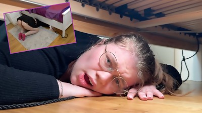 Help me Stepbro I'm stuck!! Barely legal yr old teen stucked and creampied!!